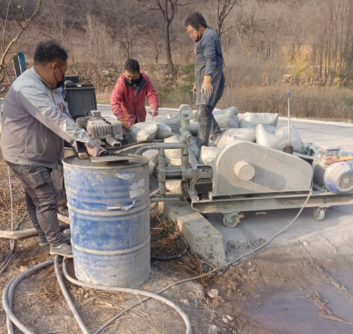 长春路面下沉注浆